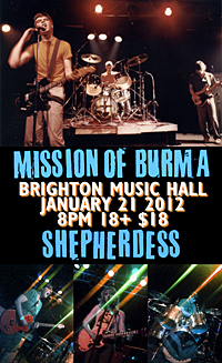 Brighton Music Hall 1/21/12